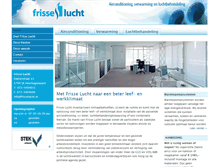 Tablet Screenshot of frisselucht.nl